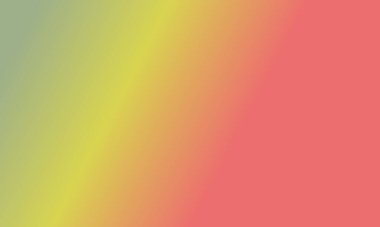 Basit adaçayı yeşili, kırmızı ve sarı gradyan renk çizimi arkaplanı çok havalı