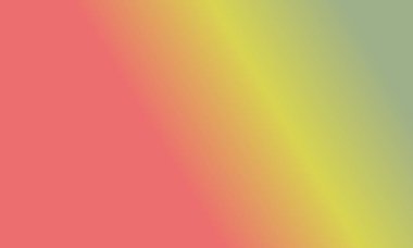 Basit adaçayı yeşili, kırmızı ve sarı gradyan renk çizimi arkaplanı çok havalı