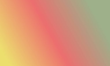 Basit adaçayı yeşili, kırmızı ve sarı gradyan renk çizimi arkaplanı çok havalı