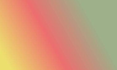 Basit adaçayı yeşili, kırmızı ve sarı gradyan renk çizimi arkaplanı çok havalı