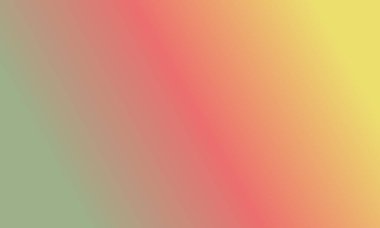 Basit adaçayı yeşili, kırmızı ve sarı gradyan renk çizimi arkaplanı çok havalı