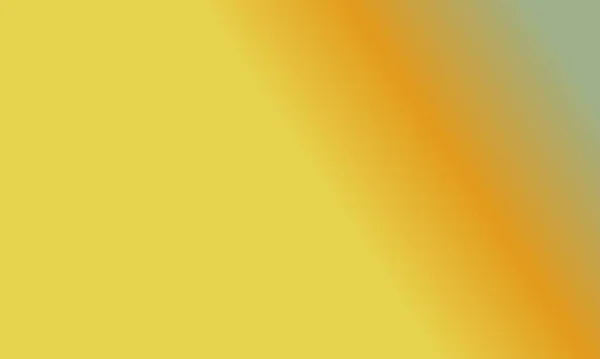 Design Enkel Salvia Grön Orange Och Gul Lutning Färg Illustration — Stockfoto