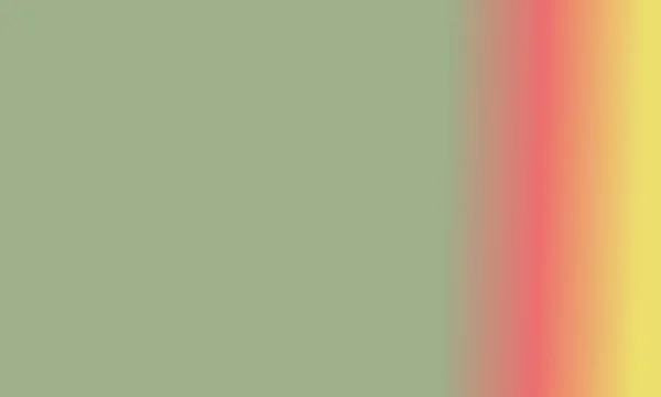 Ontwerp Eenvoudige Salie Groen Rood Geel Verloop Kleur Illustratie Achtergrond — Stockfoto