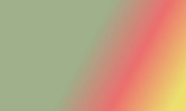 Design Einfache Salbei Grün Rot Und Gelb Farbverlauf Illustration Hintergrund — Stockfoto
