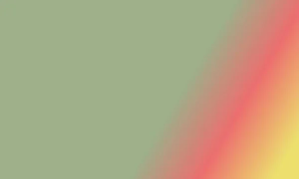 Design Semplice Salvia Verde Rosso Giallo Gradiente Colore Illustrazione Sfondo — Foto Stock
