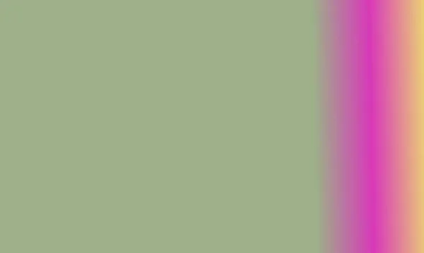 设计简朴的鼠尾草绿色 紫色和黄色渐变色图解背景非常酷 — 图库照片