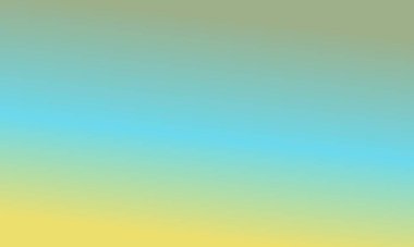 Basit adaçayı yeşili, cyan ve sarı gradyan renk çizimi arkaplanı çok havalı.