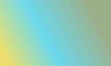 Basit adaçayı yeşili, cyan ve sarı gradyan renk çizimi arkaplanı çok havalı.