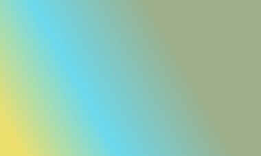 Basit adaçayı yeşili, cyan ve sarı gradyan renk çizimi arkaplanı çok havalı.