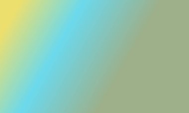 Basit adaçayı yeşili, cyan ve sarı gradyan renk çizimi arkaplanı çok havalı.