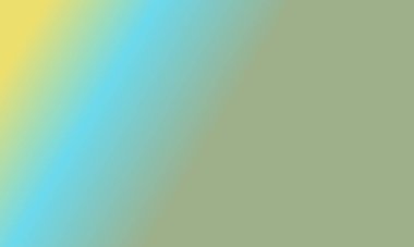 Basit adaçayı yeşili, cyan ve sarı gradyan renk çizimi arkaplanı çok havalı.