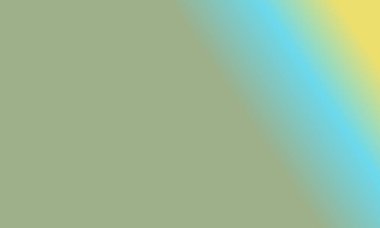 Basit adaçayı yeşili, cyan ve sarı gradyan renk çizimi arkaplanı çok havalı.