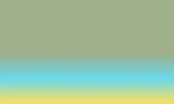 stock image Design simple sage green,cyan and yellow gradient color illustration background very cool