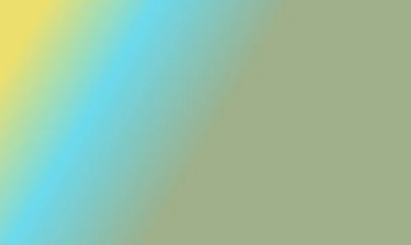 Suunnittelu Yksinkertainen Salvia Vihreä Syaani Keltainen Kaltevuus Väri Kuvitus Tausta — kuvapankkivalokuva