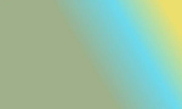 Ontwerp Eenvoudige Salie Groen Cyaan Geel Verloop Kleur Illustratie Achtergrond — Stockfoto