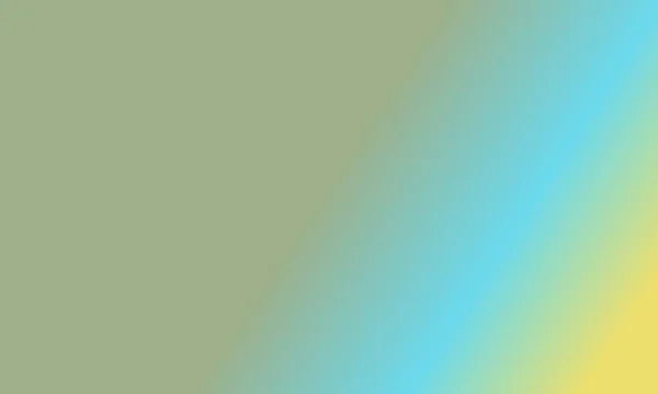 Дизайн Простий Мудрець Зелений Блакитний Жовтий Градієнт Кольору Ілюстрації Фон — стокове фото