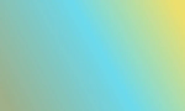 Projekt Prosty Szałwia Zielony Cyjan Żółty Gradient Kolor Ilustracja Tło — Zdjęcie stockowe