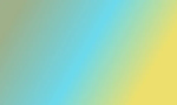 Projekt Prosty Szałwia Zielony Cyjan Żółty Gradient Kolor Ilustracja Tło — Zdjęcie stockowe