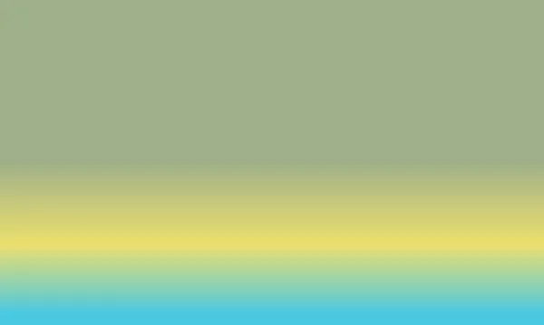 stock image Design simple sage green,cyan and yellow gradient color illustration background very cool