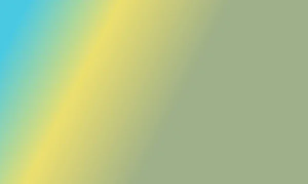 Diseño Simple Salvia Verde Cian Amarillo Degradado Color Ilustración Fondo — Foto de Stock