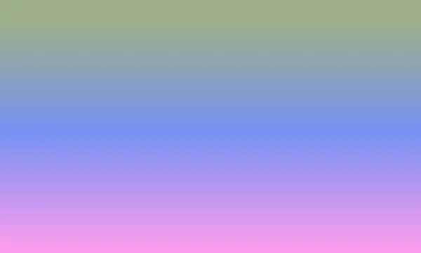 デザインシンプルなセージグリーン 青とピンクのグラデーションカラーイラストの背景は非常にクールな — ストック写真