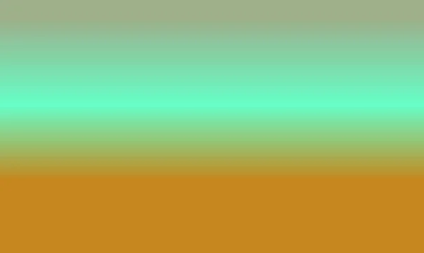 Design Simple Sage Green Cyan Orange Gradient Color Illustration Background — Stock Photo, Image