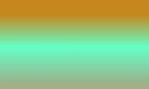 Ontwerp Eenvoudige Salie Groen Cyaan Oranje Verloop Kleur Illustratie Achtergrond — Stockfoto