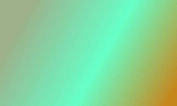 Design Einfache Salbei Grün Cyan Und Orange Farbverlauf Illustration Hintergrund — Stockfoto