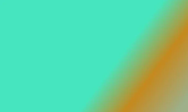 Design Einfache Salbei Grün Cyan Und Orange Farbverlauf Illustration Hintergrund — Stockfoto