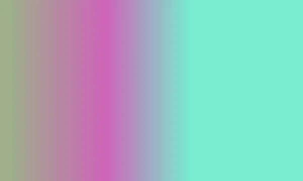 Design Jednoduchý Šalvěj Zelená Azurová Růžová Gradient Barva Ilustrace Pozadí — Stock fotografie
