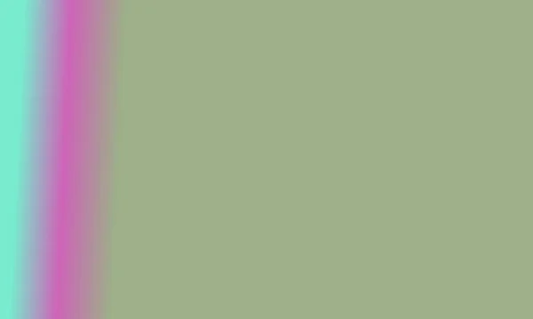 设计简单的鼠尾草绿色 青色和粉色渐变色图解背景非常酷 — 图库照片