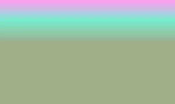 Design Simple Sage Green Cyan Pink Gradient Color Illustration Background — Stock Photo, Image