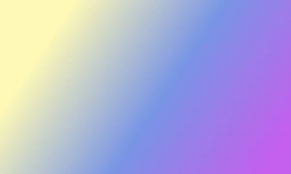 Ontwerp Eenvoudige Pastel Geel Blauw Roze Verloop Kleur Illustratie Achtergrond — Stockfoto