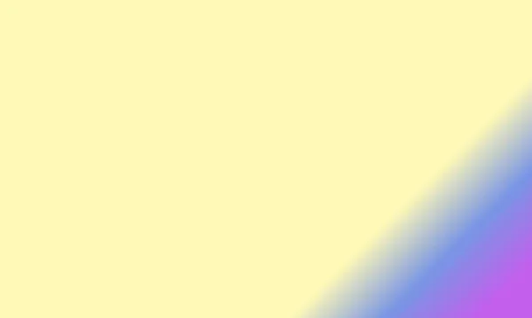Basit Pastel Sarı Mavi Pembe Gradyan Renk Çizimi Arkaplanı Tasarla — Stok fotoğraf