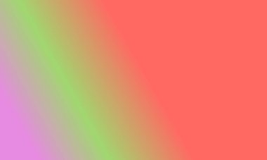 Basit bir pastel, kırmızı, yeşil ve pembe gradyan renk çizimi tasarla.