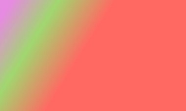 Basit bir pastel, kırmızı, yeşil ve pembe gradyan renk çizimi tasarla.