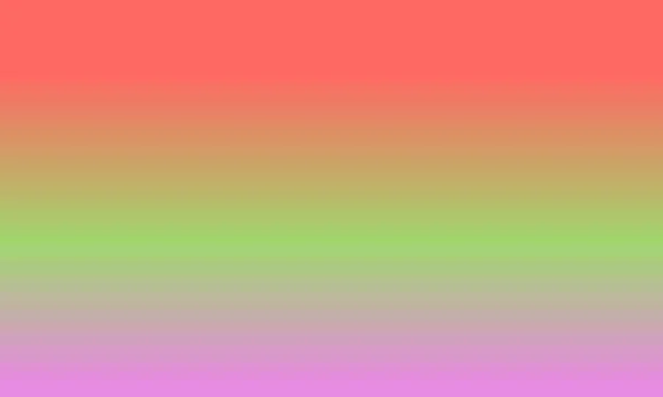 Design Simple Pastel Red Green Pink Gradient Color Illustration Background — Stock Photo, Image