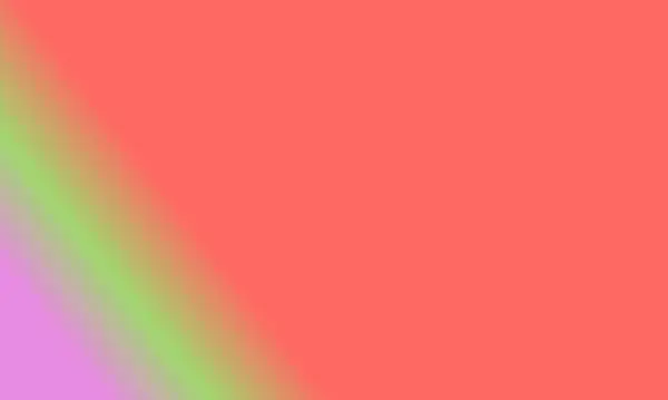 Ontwerp Eenvoudige Pastel Rood Groen Roze Verloop Kleur Illustratie Achtergrond — Stockfoto