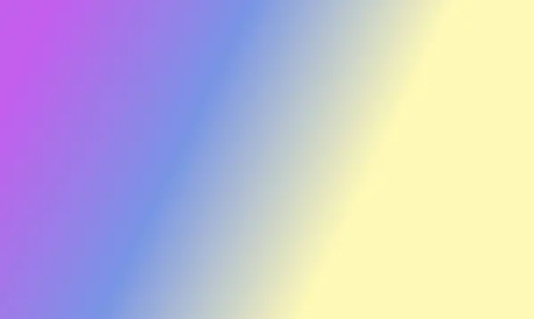 Design Semplice Pastello Giallo Blu Rosa Gradiente Colore Illustrazione Sfondo — Foto Stock