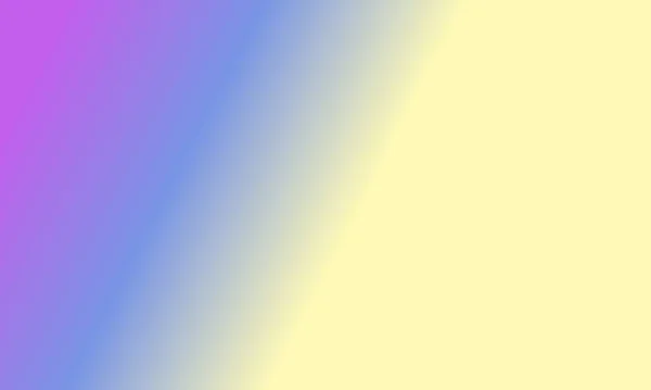 Design Einfache Pastellgelb Blau Und Rosa Farbverlauf Illustration Hintergrund Sehr — Stockfoto