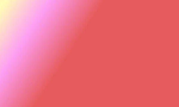 Дизайн Простий Пастельний Жовтий Червоний Рожевий Градієнтний Кольоровий Ілюстраційний Фон — стокове фото