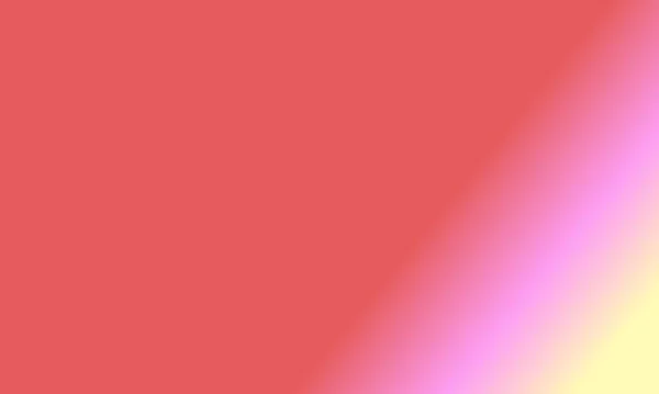 Дизайн Простий Пастельний Жовтий Червоний Рожевий Градієнтний Кольоровий Ілюстраційний Фон — стокове фото