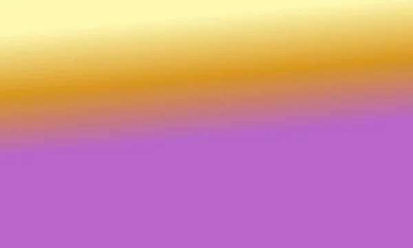 Дизайн Простий Пастельний Жовтий Фіолетовий Коричневий Градієнт Кольору Ілюстрації Фон — стокове фото