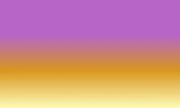 Ontwerp Eenvoudige Pastel Geel Paars Bruin Verloop Kleur Illustratie Achtergrond — Stockfoto