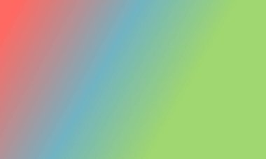 Basit bir pastel, kırmızı, mavi ve yeşil gradyan renk çizimi tasarla.