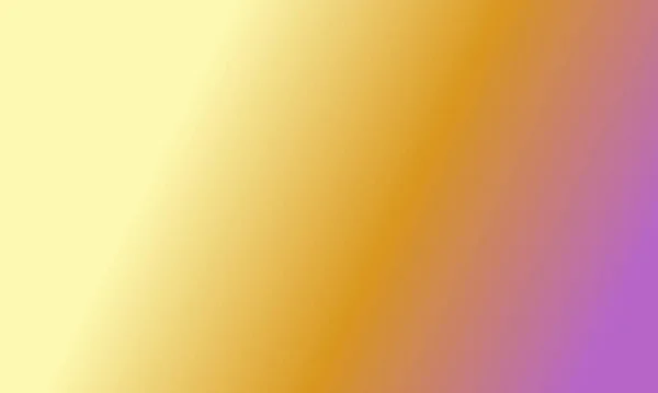 Дизайн Простой Пастельно Желтый Фиолетовый Коричневый Градиентный Цвет Фона Иллюстрации — стоковое фото