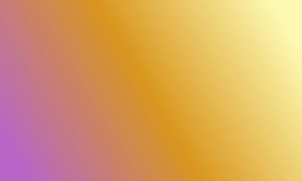 デザインシンプルなパステルイエロー 紫と茶色のグラデーションカラーイラストの背景は非常にクールな — ストック写真