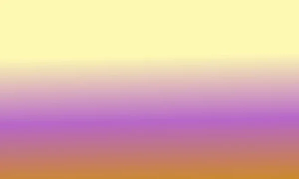 Design Einfache Pastellgelb Violett Und Braun Farbverlauf Illustration Hintergrund Sehr — Stockfoto