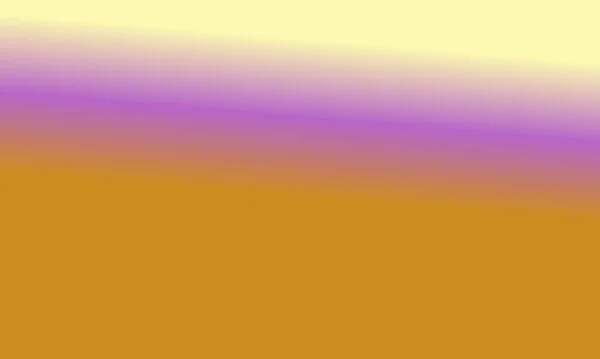Ontwerp Eenvoudige Pastel Geel Paars Bruin Verloop Kleur Illustratie Achtergrond — Stockfoto