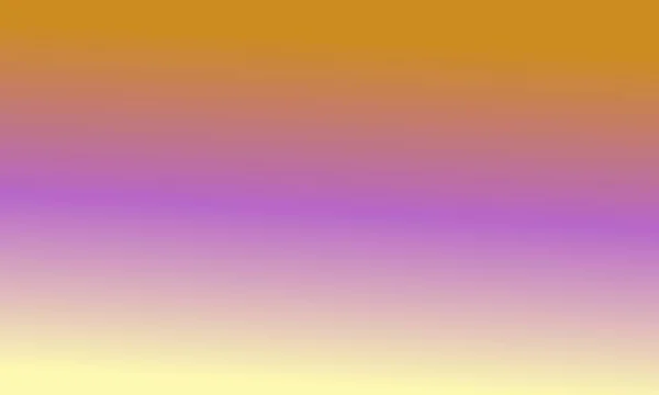 Diseño Simple Pastel Amarillo Púrpura Marrón Degradado Color Ilustración Fondo — Foto de Stock